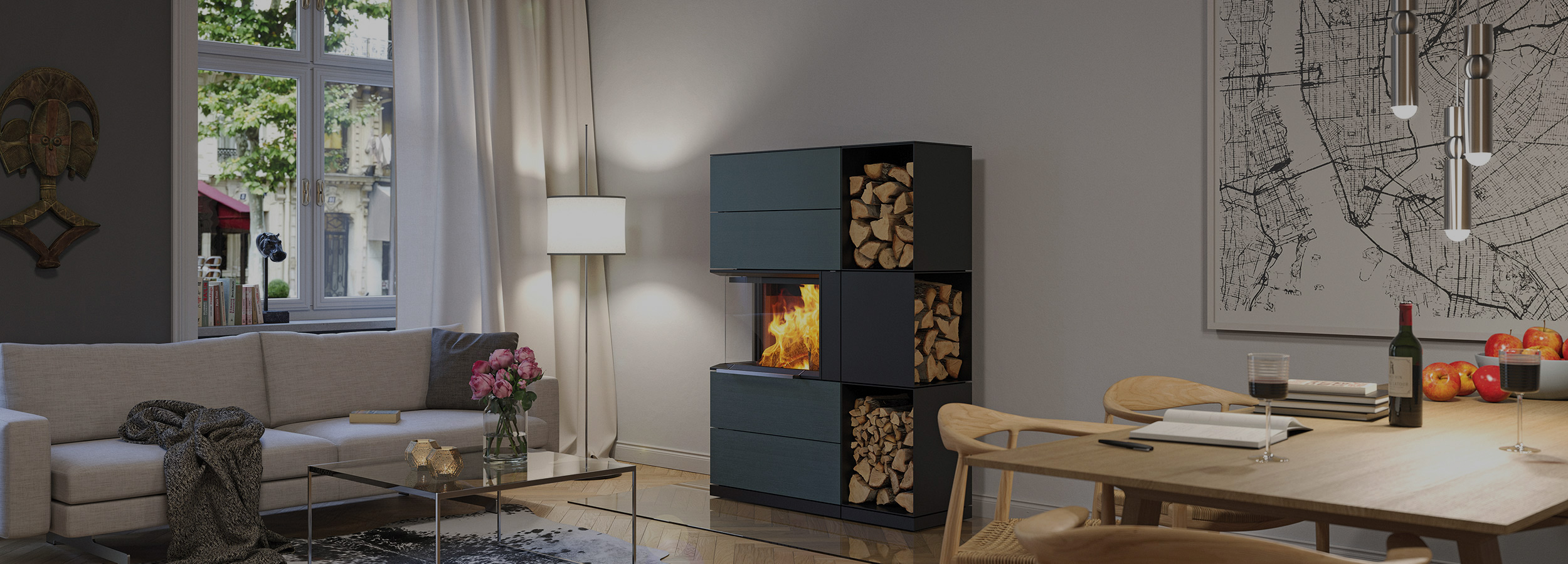 HASE Wohnraumbild Padua 160 Wintersee